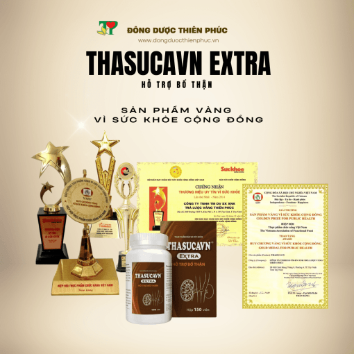 Thasucavn Extra Hỗ Trợ Bổ Thận, Giảm Tiểu Đêm, Tiểu Nhiều Lần, Chăm Sóc Thận Khỏe Manh· - Hình ảnh 2