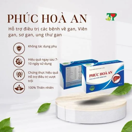 Phúc Hòa An - Phục Hồi Chức Năng Gan - Hình ảnh 2