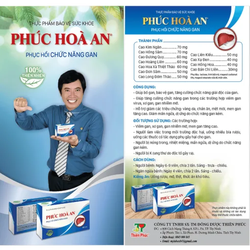 Phúc Hòa An - Phục Hồi Chức Năng Gan - Hình ảnh 3