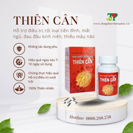 Hoạt huyết dưỡng não Thiên Cân - Hình ảnh 2