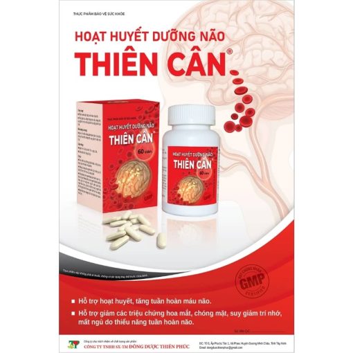 Hoạt huyết dưỡng não Thiên Cân - Hình ảnh 5