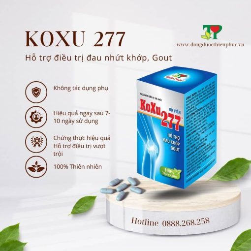 KOXU277 - Hỗ trợ hạn chế lão hóa khớp, giúp khớp vận động linh hoạt - Hình ảnh 2